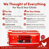 RentACoop Big Red Barn Chick Brooder