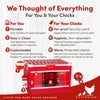 RentACoop Little Red Barn Chick Brooder
