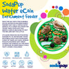 Water Nylon eCoin Durable Enrichment Snacking Coin for Dogs | USA-Made Lick Mat Alternative