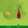 Natural Wool Cat Toy - Eco-Pouncer Mini