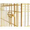 24-42 Collapsible Copper Gold Dog Crate GLD24-42