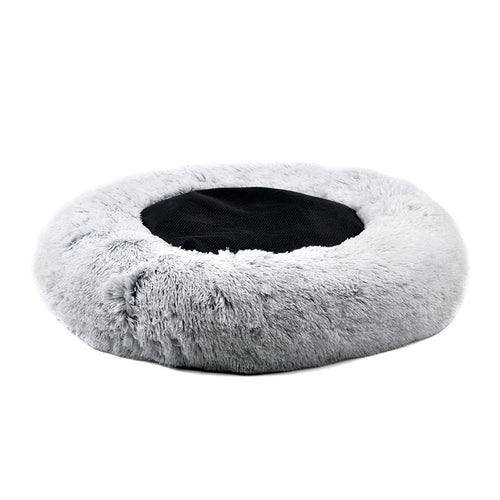 Mr. Peanut's 28 OrthoPlush® Pet Bed - Snowflake White Two Tone