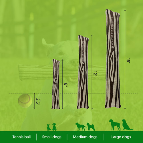 Non Toxic Dog Toy - ECO-FETCHIN' STICK - Eco Friendly