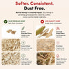 RentACoop Premium Hemp Bedding for Chickens, Rabbits, Horses - 300L (30lbs)