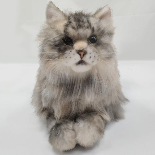 Plush Grey and Black Cat MADE-TO-ORDER