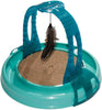 Bergan Turbo Scratcher Cat Toy 16” + Grooming Arch Combo - Interactive Scratch Pad & Self Groomer for Cats