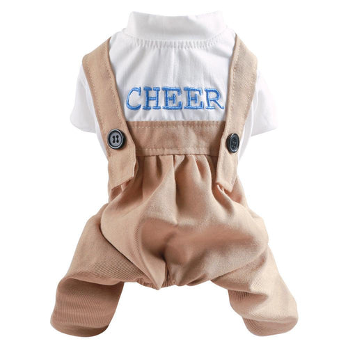 Summer Khaki Dog Coat