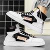 Autumn High Top  Versatile Personalized White Tide Shoes