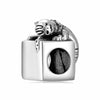 S925 Sterling Silver Beaded Toilet Bath Box Decadent Cat Bracelet Diy Accessories Beads