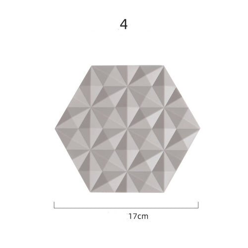 Table Insulation Pad Silicone Light Luxury Placemat Anti-scalding Anti-slip Pad
