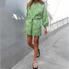Women's Clothing Fashion Short Printing Romper