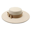 European And American Celebrities Luxury Wool Hat Woolen Cloth