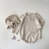 Baby Winter Checkerboard One-piece Newborn Winter Sweater