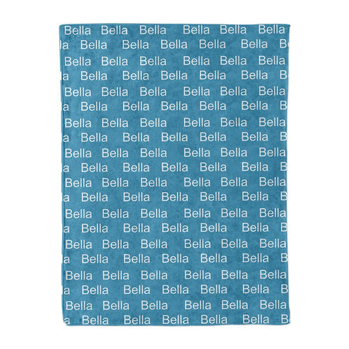 Personalized Name Blanket For Infants And Toddlers
