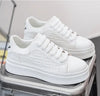 Trendy Platform White Shoes Casual Sports Men