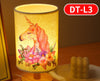 Handmade DIY Table Lamp Dry Flower Material Pack