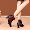Women's Mid-heel Thick Heel All-match Boots Short Tube