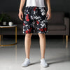 Summer Beach Pants Men's Loose Casual Fifth Pants Ice Silk High Elasticity Quick-drying