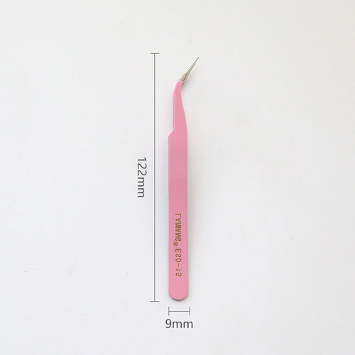 Stainless Steel Tweezers Macaron Colored Handbook And Paper Tape