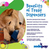 Love Cube eDispenser Durable Rubber Chew Toy & Treat Dispenser