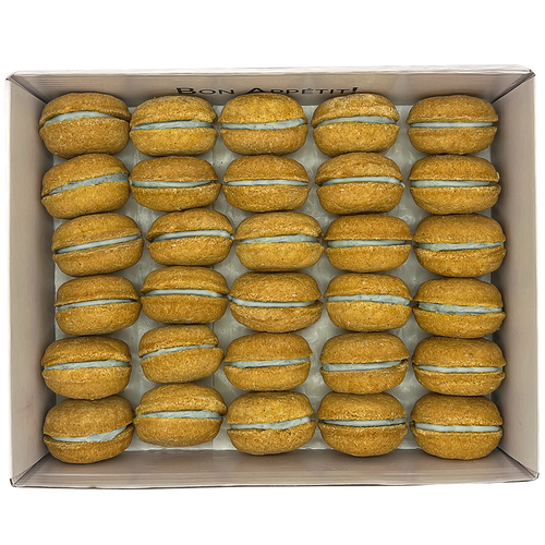 40 Count Dog Macaron Treats Gift Box