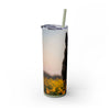 Skinny Tumbler with Straw – 20 oz Stainless Steel Cup