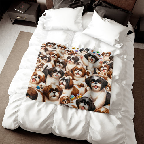Sweatshirt Blanket – Plush Fleece Throw, 2 Size Options