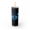 Skinny Tumbler with Straw – 20 oz Stainless Steel Cup