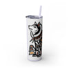 Skinny Tumbler with Straw – 20 oz Stainless Steel Cup