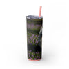 Skinny Tumbler with Straw – 20 oz Stainless Steel Cup