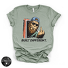 Built Different Bigfoot Tee | Funny Sasquatch Graphic T-Shirt