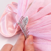 White Tulle Pet Veil Hair Clip wedding accessories
