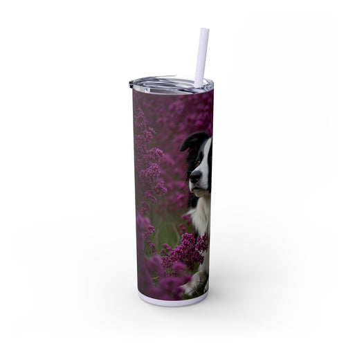 Skinny Tumbler with Straw – 20 oz Stainless Steel Cup