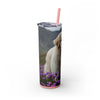 Skinny Tumbler with Straw – 20 oz Stainless Steel Cup