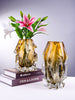 Creative Crystal Glass Vase Flower Arrangement Art Ornaments