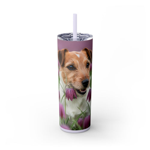 Skinny Tumbler with Straw – 20 oz Stainless Steel Cup