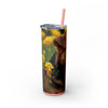 Skinny Tumbler with Straw – 20 oz Stainless Steel Cup