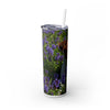 Skinny Tumbler with Straw – 20 oz Stainless Steel Cup