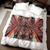 Sweatshirt Blanket – Plush Fleece Throw, 2 Size Options