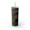 Skinny Tumbler with Straw – 20 oz Stainless Steel Cup