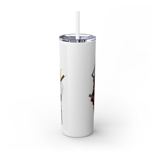 Skinny Tumbler with Straw – 20 oz Stainless Steel Cup