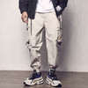 Velcro straps overalls casual pants