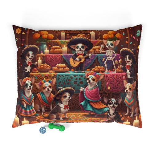 Day of the Dead Pet Bed