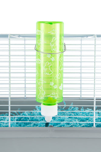 Lixit Critter Brites Water Bottle 8 oz Small Animal No-Leak Cage Bottle USA