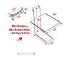 Wire Bracket for RentACoop 32oz Chicken and Small Animal Drinking Bottle
