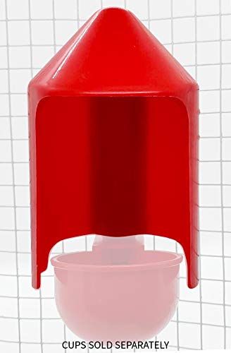 Anti-Dirt Cup Covers - Compatible with ALL RentACoop DIY Auto-Fill Cups and Chicken Waterers