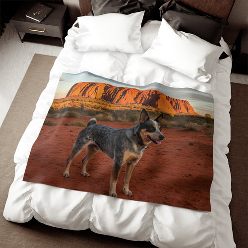 Australian Stumpy Tail Cattle Dog Blanket