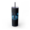 Skinny Tumbler with Straw – 20 oz Stainless Steel Cup