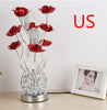 Stylish and simple modern dining table and bedside lamp