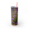 Skinny Tumbler with Straw – 20 oz Stainless Steel Cup